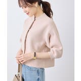 【emur/エミュール】モールヤーン畦ニット5分袖カーディガン | ROPE' PICNIC | 詳細画像22 