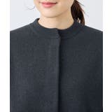 【emur/エミュール】モールヤーン畦ニット5分袖カーディガン | ROPE' PICNIC | 詳細画像27 