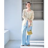 【WEB限定】多ボタンミドル丈シアーカーディガン | ROPE' PICNIC | 詳細画像7 