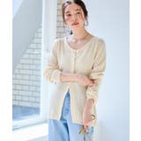 【WEB限定】多ボタンミドル丈シアーカーディガン | ROPE' PICNIC | 詳細画像8 