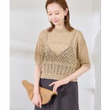 【前後2WAY】透かし編みレースカーディガン | ROPE' PICNIC | 詳細画像12 