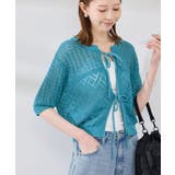 【前後2WAY】透かし編みレースカーディガン | ROPE' PICNIC | 詳細画像16 