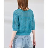 【前後2WAY】透かし編みレースカーディガン | ROPE' PICNIC | 詳細画像17 