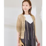 【前後2WAY】透かし編みレースカーディガン | ROPE' PICNIC | 詳細画像9 