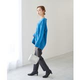 【WEB限定カラー:レッド】バンドンニットミドル丈カーディガン | ROPE' PICNIC | 詳細画像20 