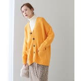 【WEB限定カラー:レッド】バンドンニットミドル丈カーディガン | ROPE' PICNIC | 詳細画像24 