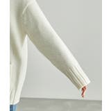 【WEB限定カラー:レッド】バンドンニットミドル丈カーディガン | ROPE' PICNIC | 詳細画像7 