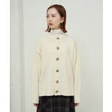 【一部店舗限定カラーあり】2WAY/クルーネックニットカーディガン | ROPE' PICNIC | 詳細画像2 