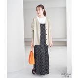【WEB限定カラー:モカ,ブルー】アンチピリングVあきニットカーディガン | ROPE' PICNIC | 詳細画像18 