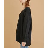 【WEB限定カラー:モカ,ブルー】アンチピリングVあきニットカーディガン | ROPE' PICNIC | 詳細画像26 