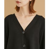 【WEB限定カラー:モカ,ブルー】アンチピリングVあきニットカーディガン | ROPE' PICNIC | 詳細画像28 
