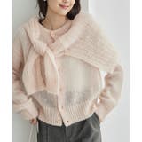 モヘヤ混メタル釦カーディガン | ROPE' PICNIC | 詳細画像1 