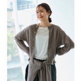 モヘヤ混メタル釦カーディガン | ROPE' PICNIC | 詳細画像5 