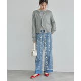 モヘヤ混メタル釦カーディガン | ROPE' PICNIC | 詳細画像7 