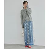 モヘヤ混メタル釦カーディガン | ROPE' PICNIC | 詳細画像8 