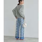 モヘヤ混メタル釦カーディガン | ROPE' PICNIC | 詳細画像9 