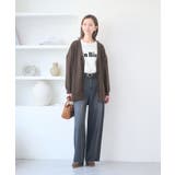 Vネックフォルムカーディガン | ROPE' PICNIC | 詳細画像18 