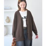 Vネックフォルムカーディガン | ROPE' PICNIC | 詳細画像21 