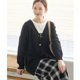 Vネックフォルムカーディガン | ROPE' PICNIC | 詳細画像9 