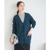 モスグリーン(32) | Vネックフォルムカーディガン | ROPE' PICNIC