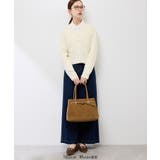 【アンチピリング・洗濯機OK】ミニケーブルカーディガン | ROPE' PICNIC | 詳細画像14