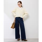 【アンチピリング・洗濯機OK】ミニケーブルカーディガン | ROPE' PICNIC | 詳細画像15