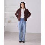 【アンチピリング・洗濯機OK】ミニケーブルカーディガン | ROPE' PICNIC | 詳細画像2