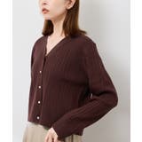 【アンチピリング・洗濯機OK】ミニケーブルカーディガン | ROPE' PICNIC | 詳細画像20