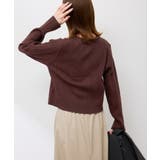 【アンチピリング・洗濯機OK】ミニケーブルカーディガン | ROPE' PICNIC | 詳細画像21