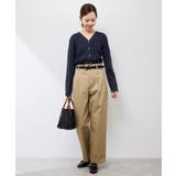 【アンチピリング・洗濯機OK】ミニケーブルカーディガン | ROPE' PICNIC | 詳細画像24