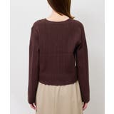 【アンチピリング・洗濯機OK】ミニケーブルカーディガン | ROPE' PICNIC | 詳細画像32