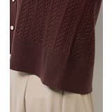 【アンチピリング・洗濯機OK】ミニケーブルカーディガン | ROPE' PICNIC | 詳細画像36