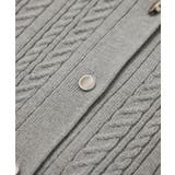 【アンチピリング・洗濯機OK】ミニケーブルカーディガン | ROPE' PICNIC | 詳細画像37