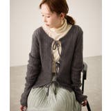 レース編みメッシュニットカーディガン | ROPE' PICNIC | 詳細画像1 