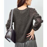 レース編みメッシュニットカーディガン | ROPE' PICNIC | 詳細画像21 