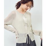 レース編みメッシュニットカーディガン | ROPE' PICNIC | 詳細画像26 