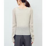 レース編みメッシュニットカーディガン | ROPE' PICNIC | 詳細画像32 