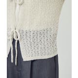 レース編みメッシュニットカーディガン | ROPE' PICNIC | 詳細画像35 