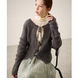 レース編みメッシュニットカーディガン | ROPE' PICNIC | 詳細画像4 