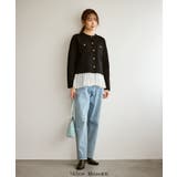 【洗濯機OK】ミラノリブニットカーディガン | ROPE' PICNIC | 詳細画像2