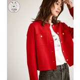 レッド(60) | 【洗濯機OK】ミラノリブニットカーディガン | ROPE' PICNIC