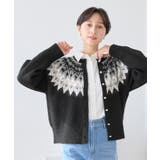 ノルディック柄カーディガン | ROPE' PICNIC | 詳細画像16 