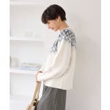 ノルディック柄カーディガン | ROPE' PICNIC | 詳細画像22 