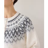 ノルディック柄カーディガン | ROPE' PICNIC | 詳細画像29 