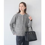 ダブルフェイス襟取り外し起毛カーディガン | ROPE' PICNIC | 詳細画像26