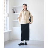 ダブルフェイス襟取り外し起毛カーディガン | ROPE' PICNIC | 詳細画像27