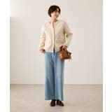 ダブルフェイス襟取り外し起毛カーディガン | ROPE' PICNIC | 詳細画像3