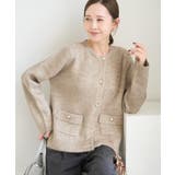 ダブルフェイス襟取り外し起毛カーディガン | ROPE' PICNIC | 詳細画像32