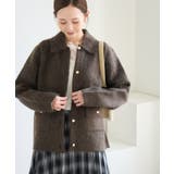 ダブルフェイス襟取り外し起毛カーディガン | ROPE' PICNIC | 詳細画像35