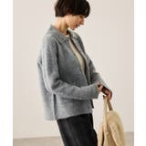 ダブルフェイス襟取り外し起毛カーディガン | ROPE' PICNIC | 詳細画像8